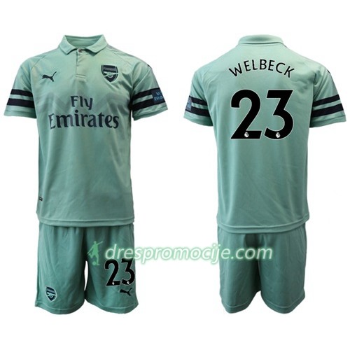 Arsenal Dres Welbeck 23 Dječji Treći 2018/19 Kratkih Rukava Arsenal Dres Welbeck 23 Dječji Treći 2018/19 Kratkih Rukava